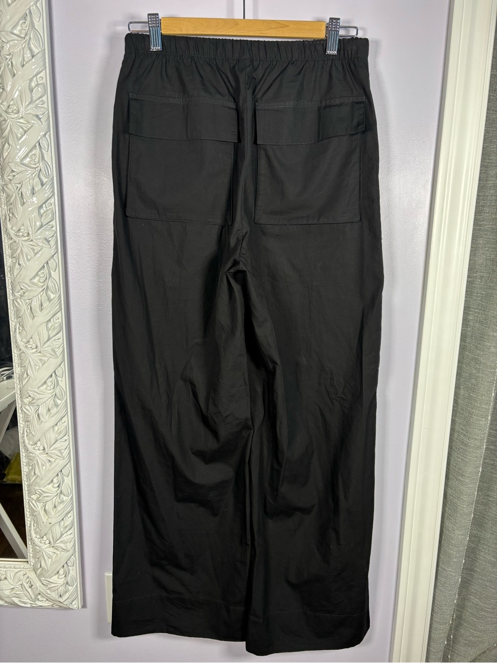 Babaton Aritzia Black Comfy Wide-Leg Drawstring Casual Jogger Pants Size XS. - Picture 6 of 7